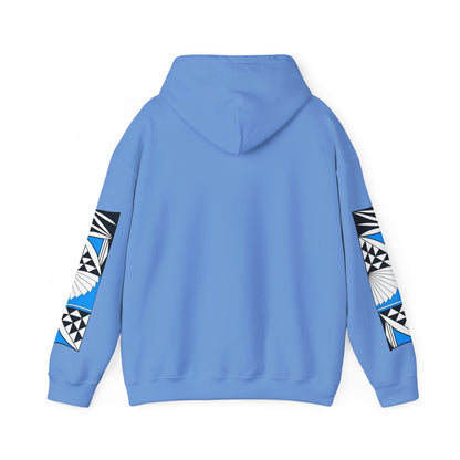 Southwest Sunrise in Sky Blue Unisex Hoodie
