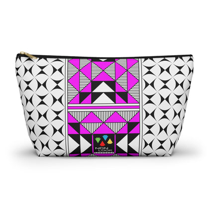 Sacred Mountains in Pink Pouch w T-bottom