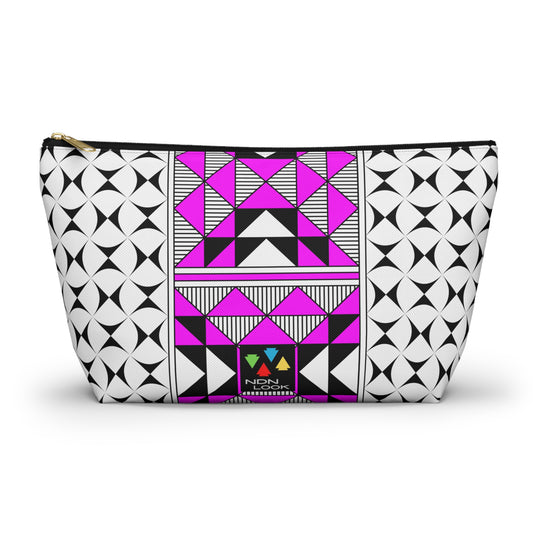 Sacred Mountains in Pink Pouch w T-bottom
