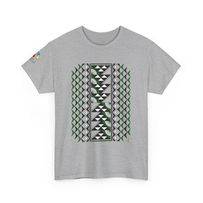 Sun and Rain in Green Gildan Unisex Tee