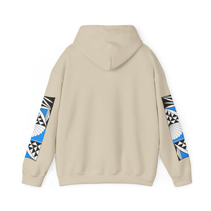 Southwest Sunrise in Sky Blue Unisex Hoodie