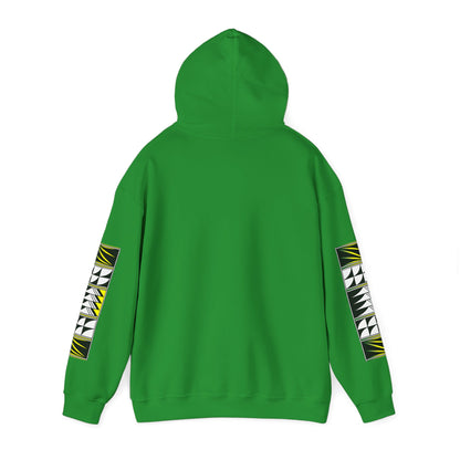 Blessed Feathers in Yellow Unisex Hoodie