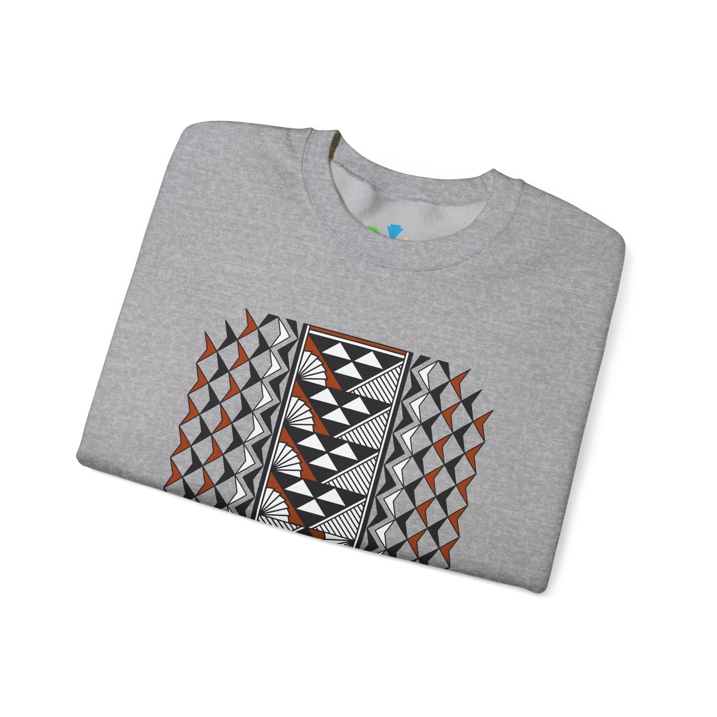 Sun and Rain in Rust Unisex Sweatshirt