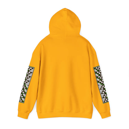 Sun and Rain in Green Unisex Hoodie