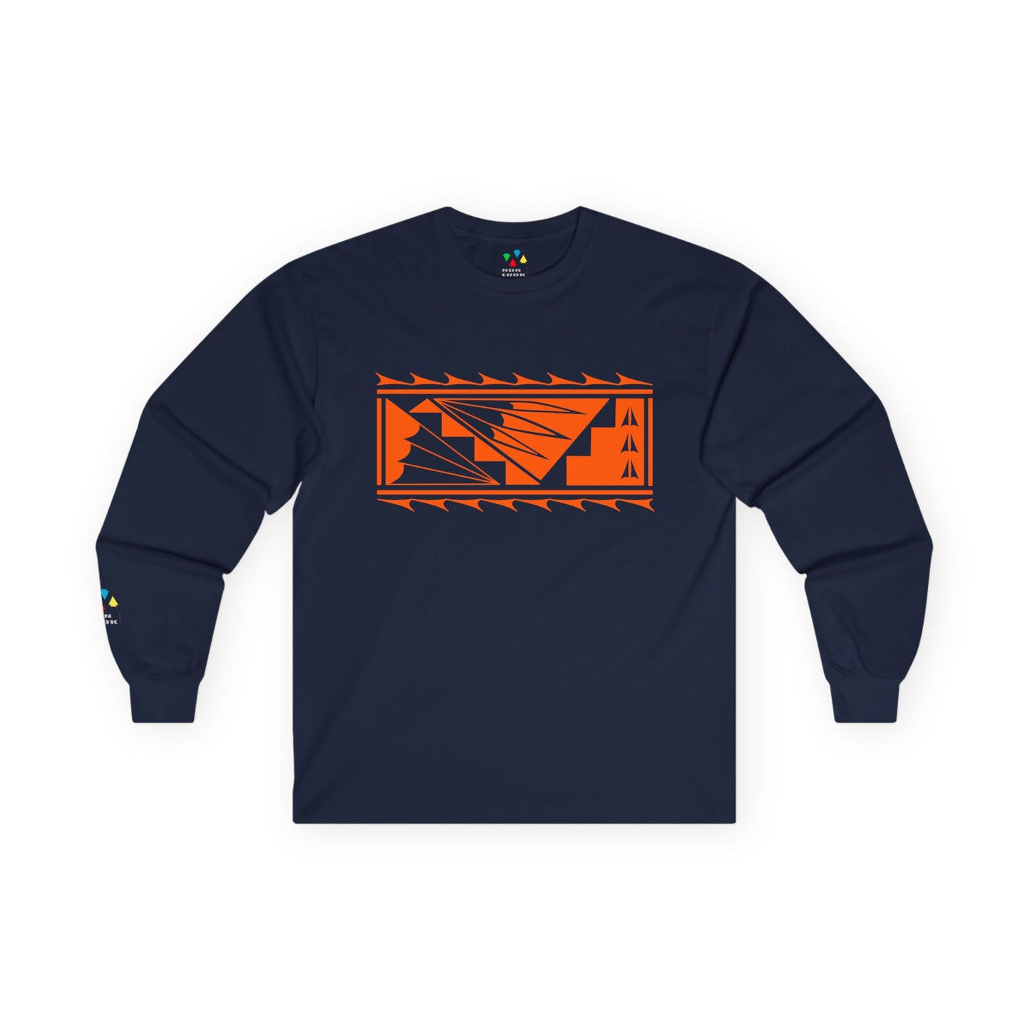 Beautiful Blessings - Orange - Unisex Long Sleeve Tee