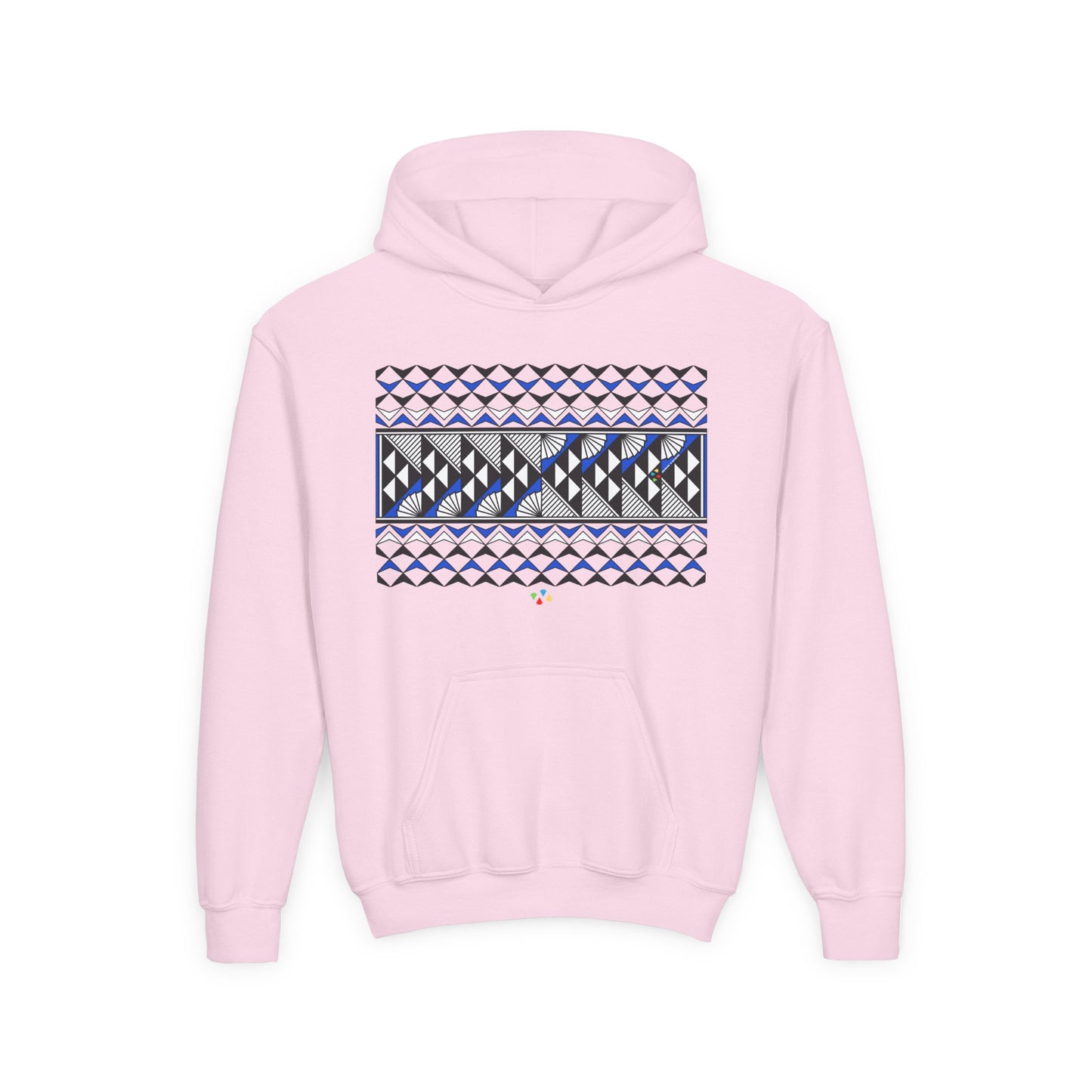 Blue Rain and Sun Youth Heavy Blend Hooded Sweatshirt