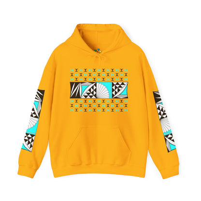 Southwest Sunrise in Turquoise Unisex Hoodie