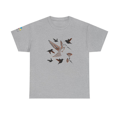 Hummingbird Blessing in Rust Gildan Unisex Tee