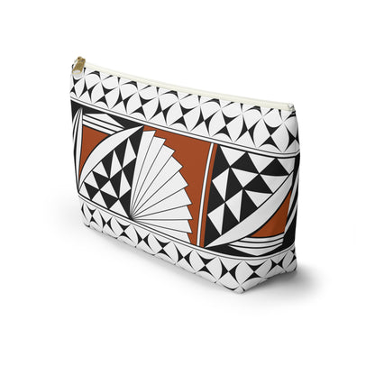 Southwest Sunrise in Rust Pouch w T-bottom