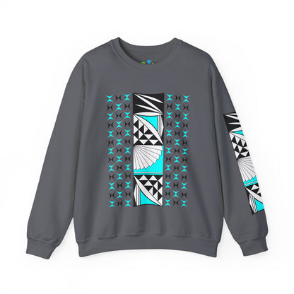 Southwest Sunrise in Turquoise Unisex Sweatshirt