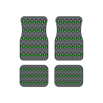 Native Stories -Green - Car Mats (Set of 4)