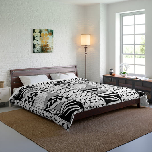 Southwest Sunrise in Gray Comforter