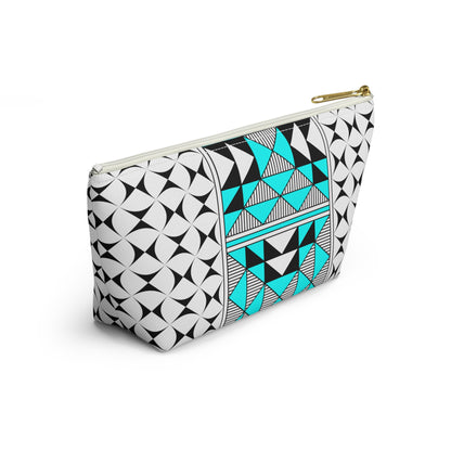 Sacred Mountains in Turquoise Pouch w T-bottom
