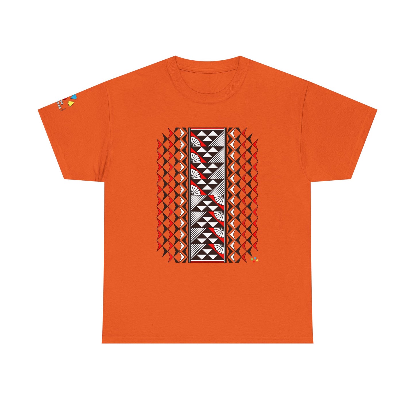 Sun and Rain in Red Gildan Unisex Tee