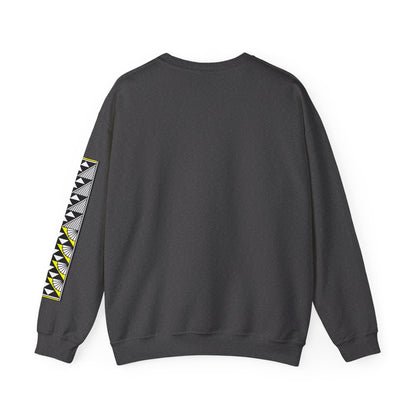 Sun and Rain in Yellow Unisex Sweatshirt