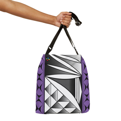 Purple Chrome Southwest Sunrise Adjustable Tote Bag
