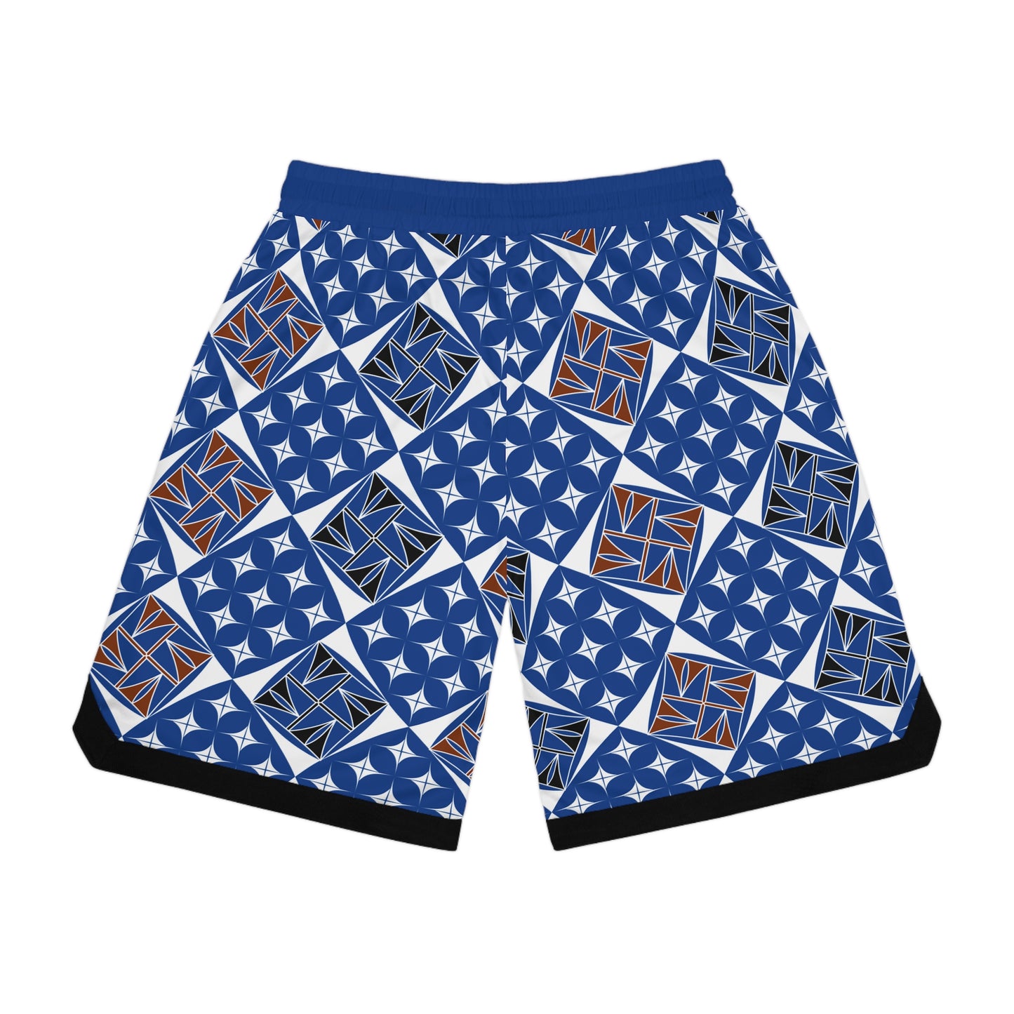 Sacred Universe in Blue Basketball Rib Shorts