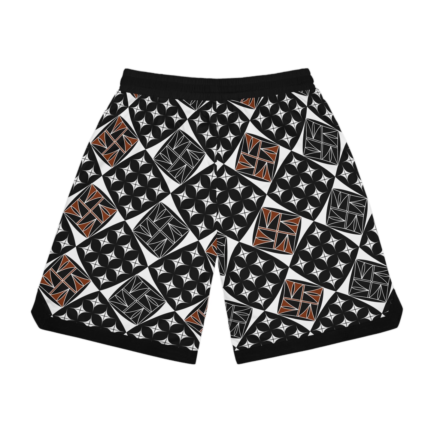 Sacred Universe in Black Basketball Rib Shorts