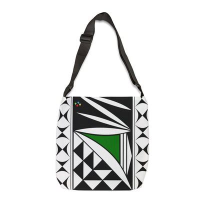 Green Southwest Sunrise Adjustable Tote Bag