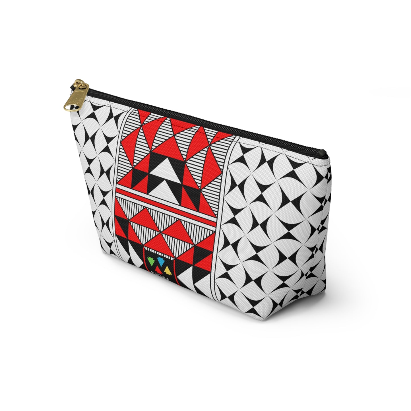 Sacred Mountains in Orange Pouch w T-bottom