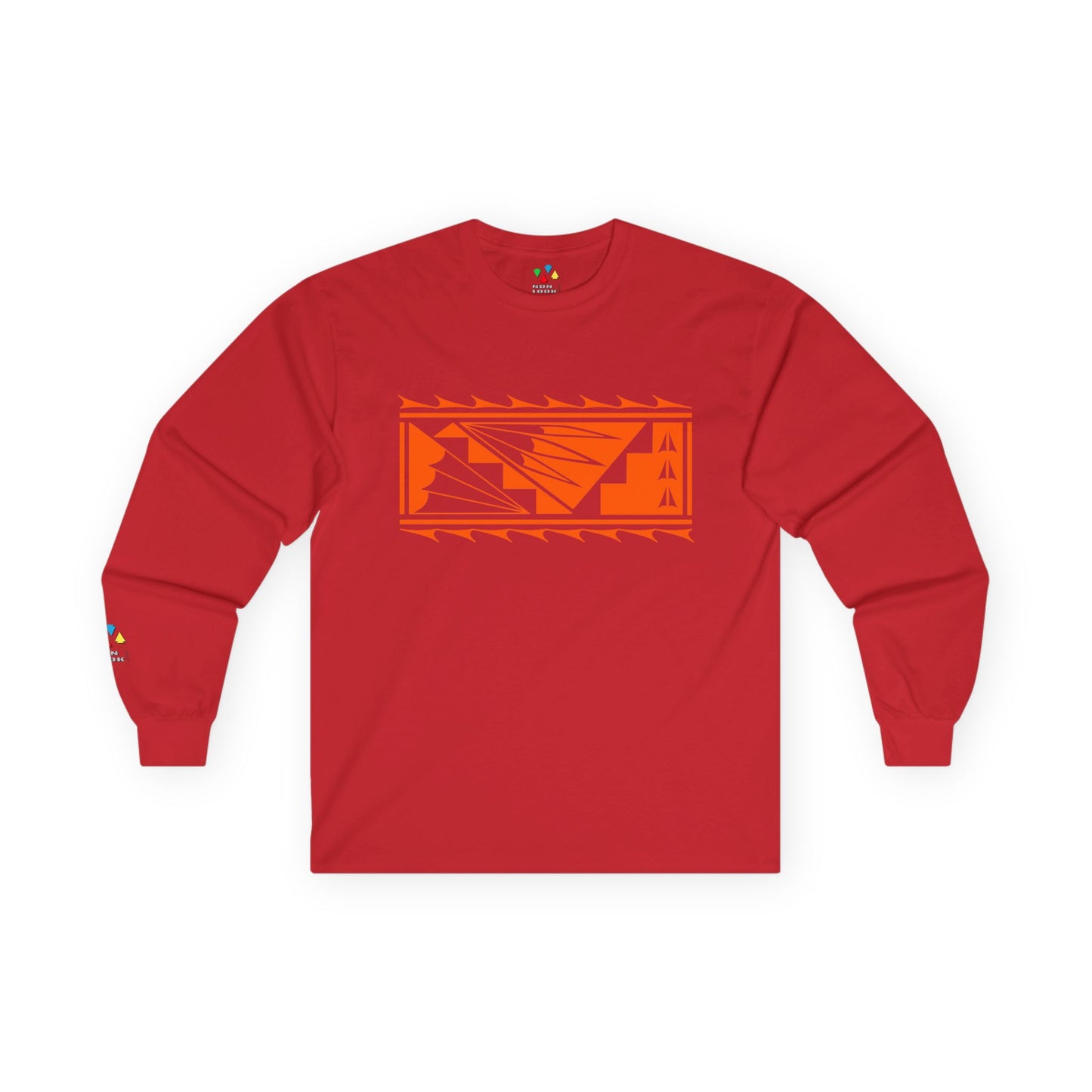 Beautiful Blessings - Orange - Unisex Long Sleeve Tee