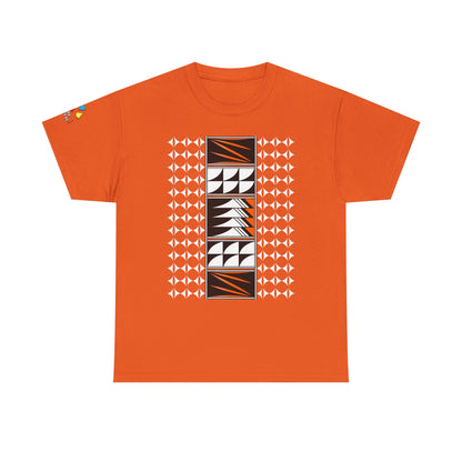 Feather Blessings in Orange Gildan Unisex Tee