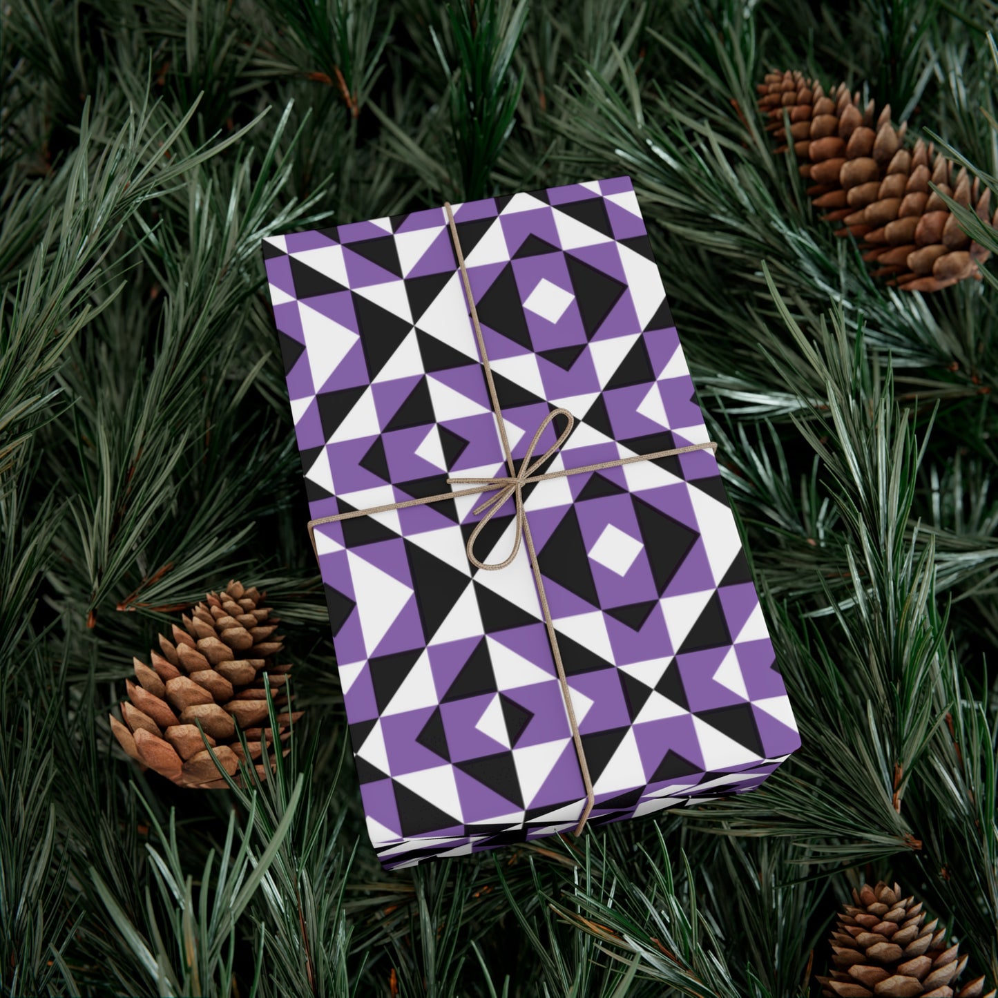 Light Purple Sacred Mountains Gift Wrap Papers