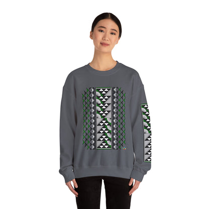 Sun and Rain in Green Unisex Sweatshirt