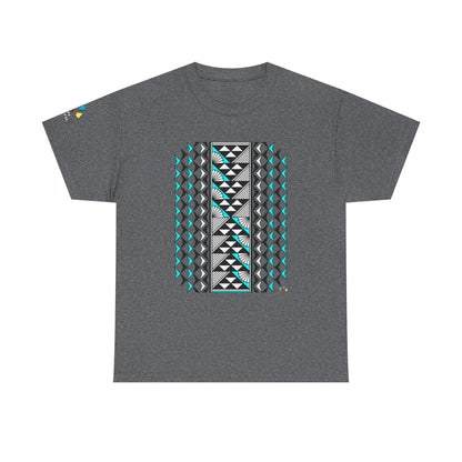 Sun and Rain in Turquoise Gildan Unisex Tee