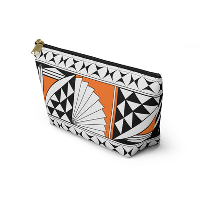 Southwest Sunrise in Orange Accessory Pouch w T-bottom