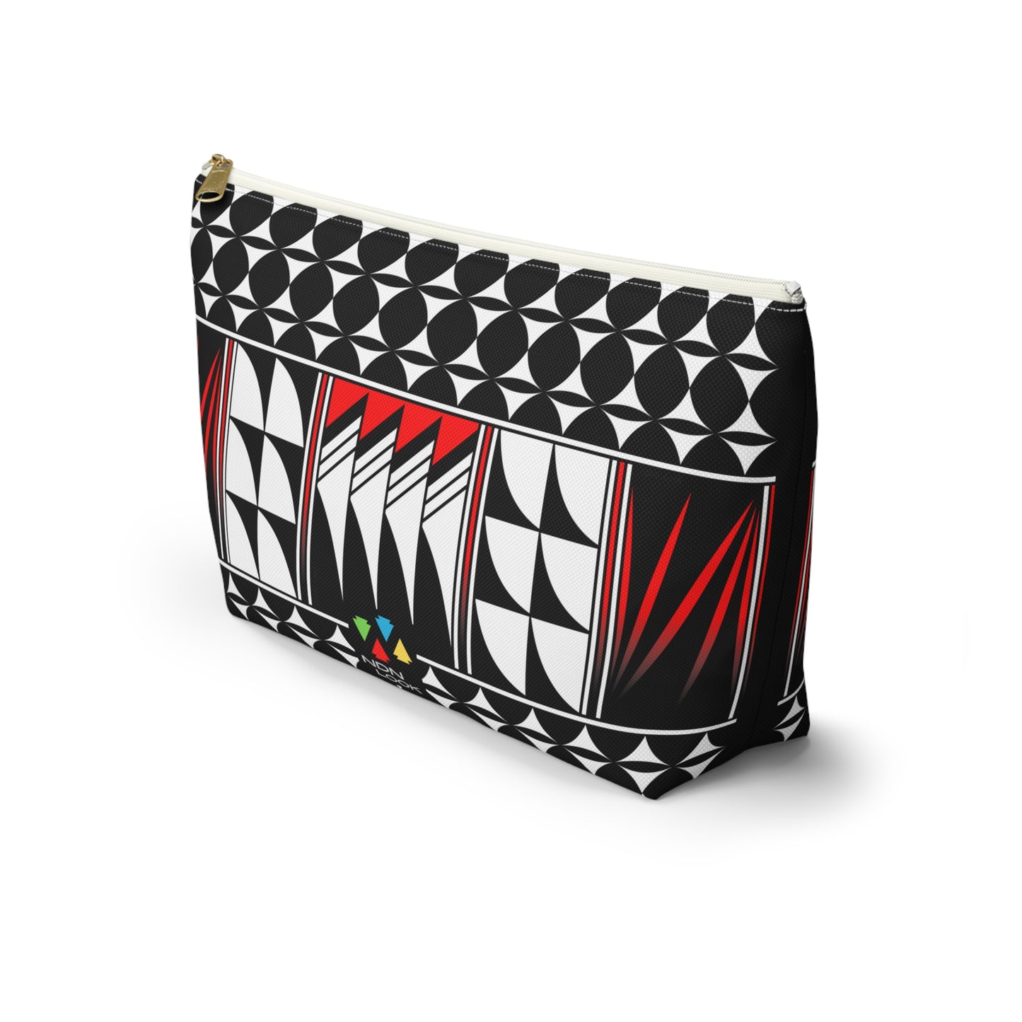 Blessed Feathers in Red Pouch w T-bottom