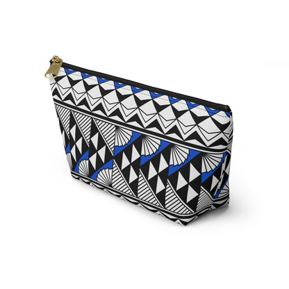 Sun and Rain in Blue Pouch w T-bottom