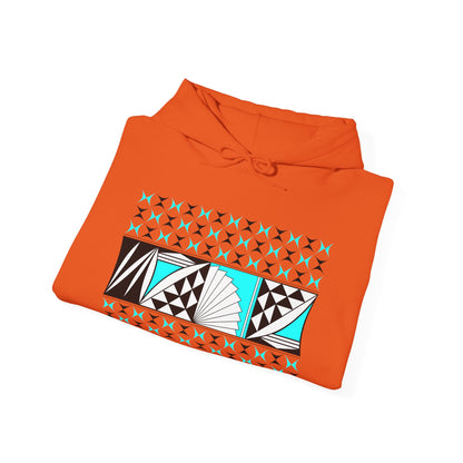 Southwest Sunrise in Turquoise Unisex Hoodie