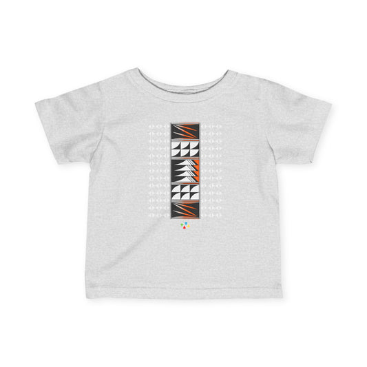 Orange Feather Blessings Infant Fine Jersey Tee