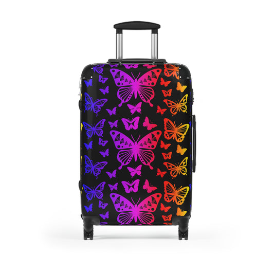Rainbow Butterflies Suitcases