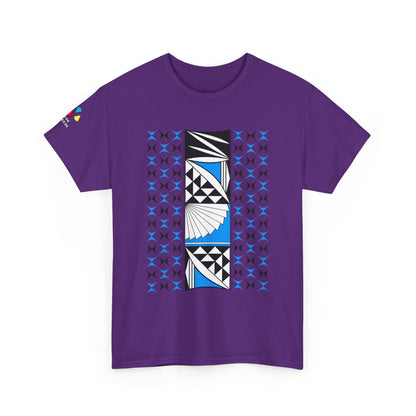 Southwest Sunrise in Sky Blue Gildan Unisex Tee