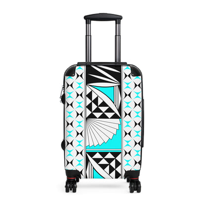 Turquoise Southwest Sunrise Suitcases
