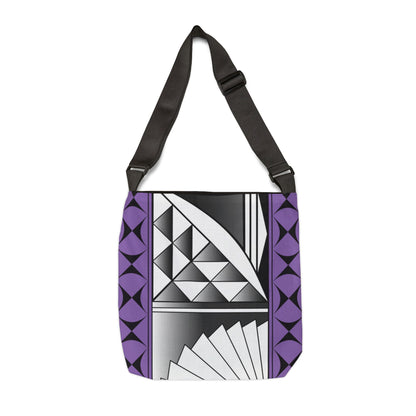 Purple Chrome Southwest Sunrise Adjustable Tote Bag