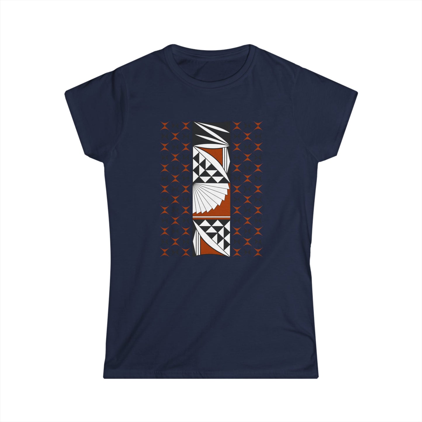 Rust Southwest Sunrise Women's Softstyle Tee