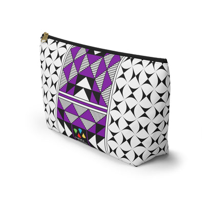 Sacred Mountains in Purple Pouch w T-bottom