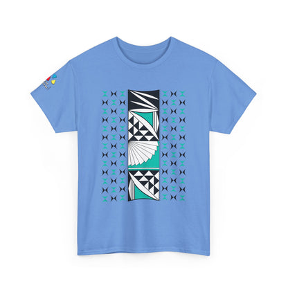 Southwest Sunrise in Aqua Gildan Unisex Tee