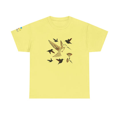 Hummingbird Blessing in Rust Gildan Unisex Tee