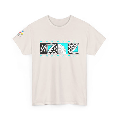 Southwest Sunrise 2 in Turquoise Gildan Unisex Tee