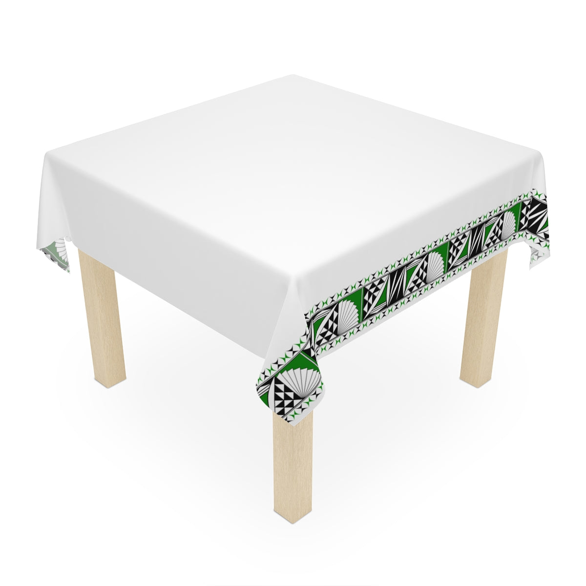 Southwest Sunrise in Green Tablecloth