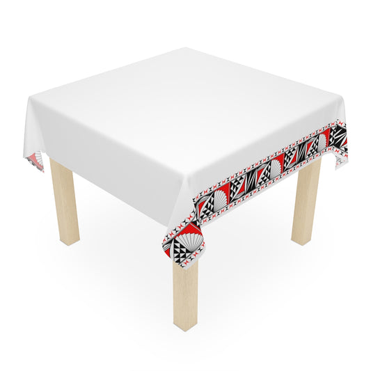 Southwest Sunrise in Red Tablecloth