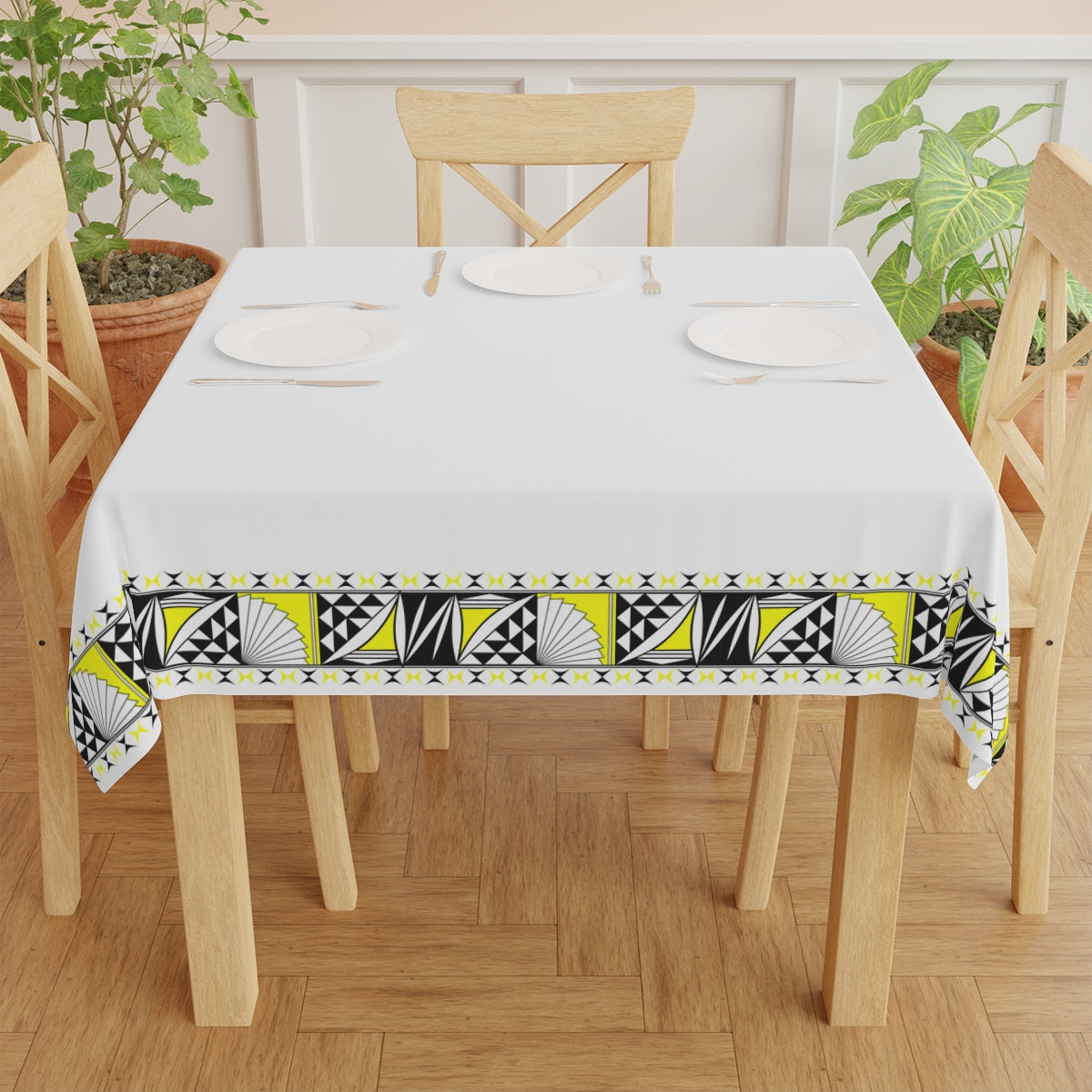 Southwest Sunrise in Yellow Tablecloth